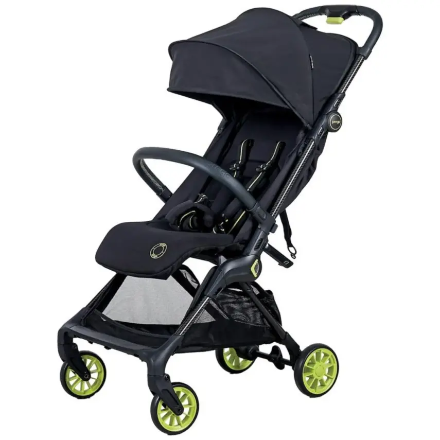 Prego 2224 Quark Katlanabilir Kabin Bebek Arabası Yeşil - 1