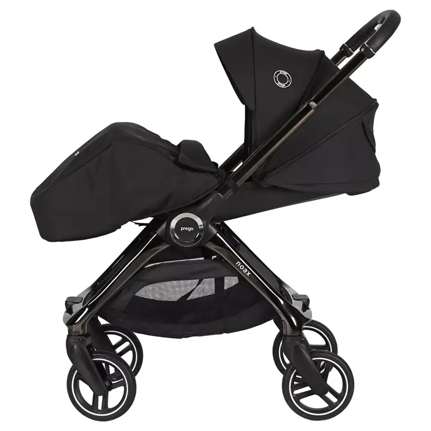 Prego 2440 Noax I-Size Travel Bebek Arabası Siyah - 9