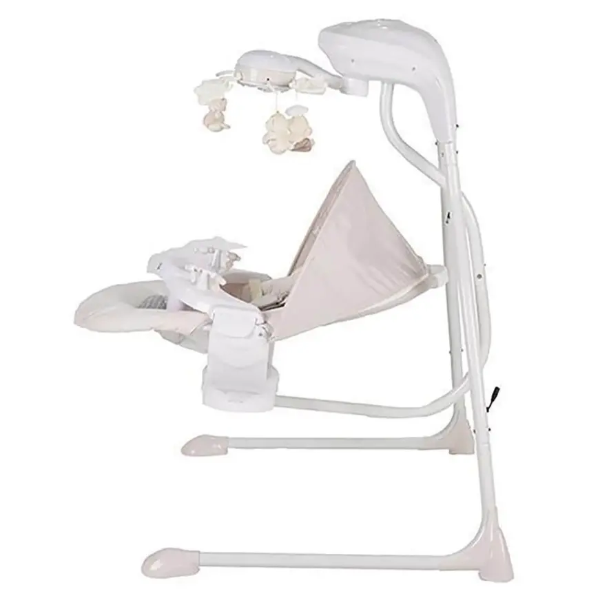 Prego 4035 Galaksi Otomatik Salıncak Krem - 4