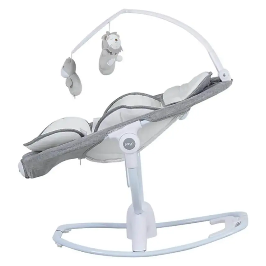 Prego 4086 Yummy Uzaktan Kumandalı Elektrikli Beşik Gri - 4