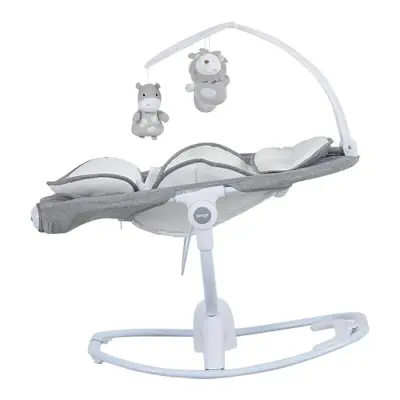 Prego 4086 Yummy Uzaktan Kumandalı Elektrikli Beşik Gri - 14