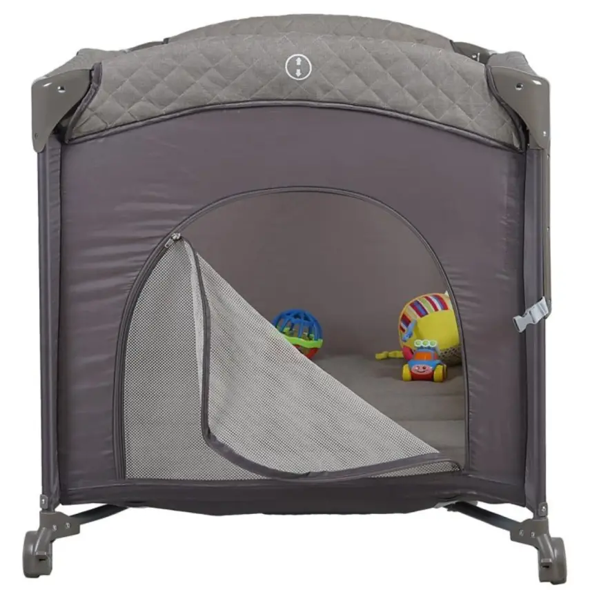 Prego 8040 Miami Premium Anne Yanı Oyun Parkı 70x120 cm Bej - 14