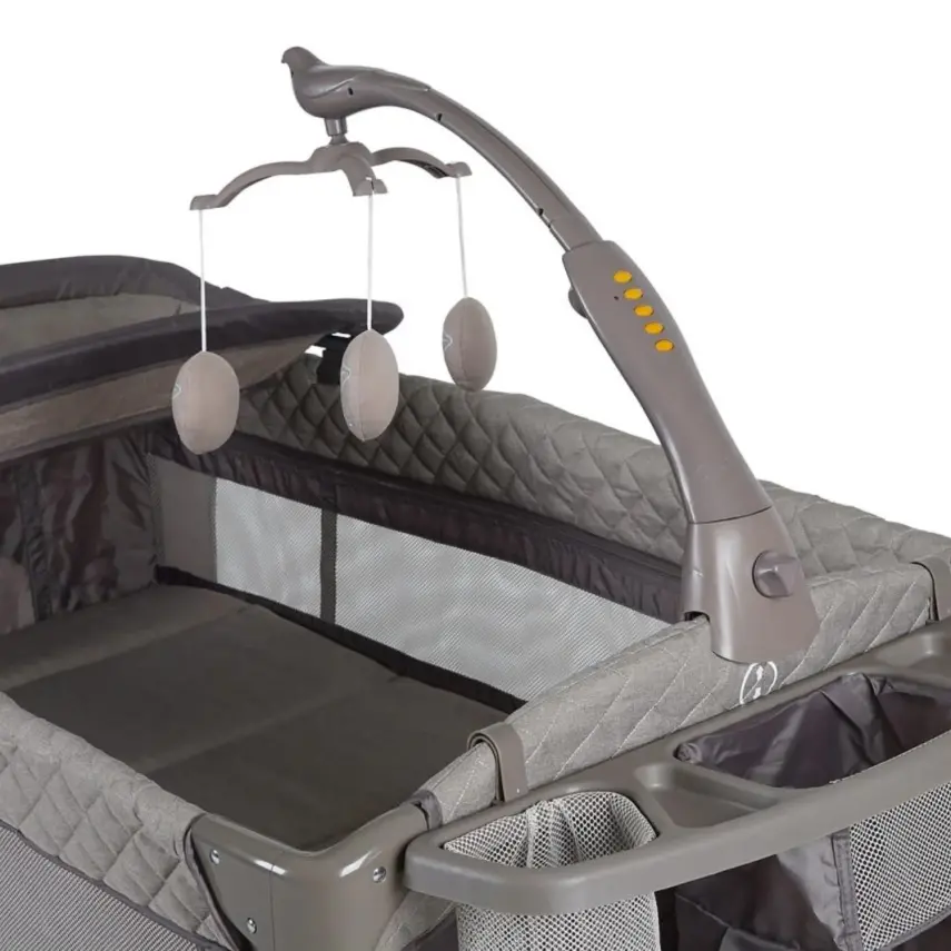 Prego 8040 Miami Premium Anne Yanı Oyun Parkı 70x120 cm Bej - 3