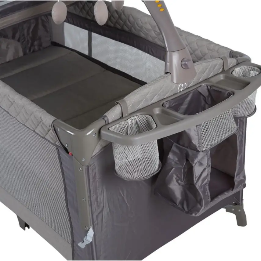 Prego 8040 Miami Premium Anne Yanı Oyun Parkı 70x120 cm Bej - 13