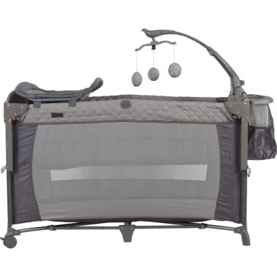 Prego 8040 Miami Premium Anne Yanı Oyun Parkı 70x120 cm Bej - 4