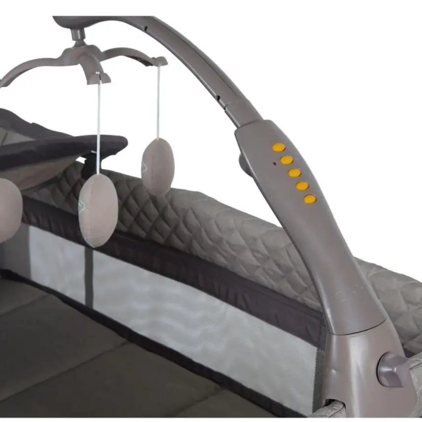 Prego 8040 Miami Premium Anne Yanı Oyun Parkı 70x120 cm Bej - 6