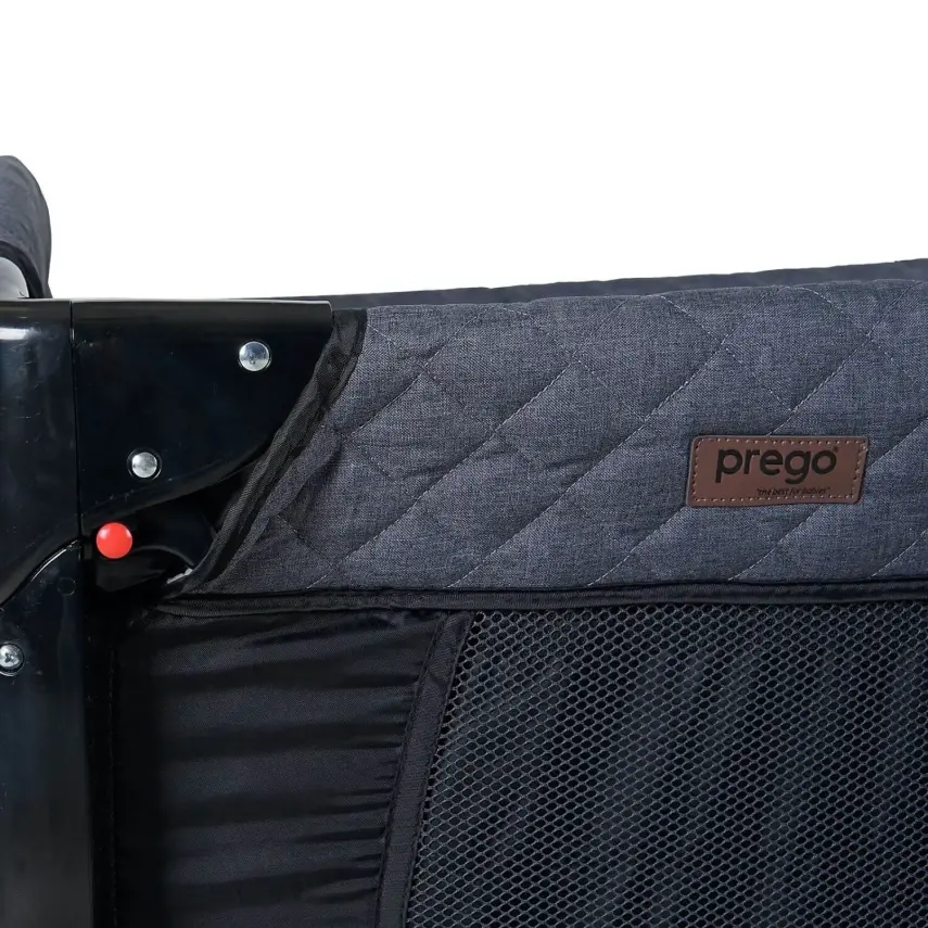 Prego 8040 Miami Premium Anne Yanı Oyun Parkı 70x120 cm Füme - 6