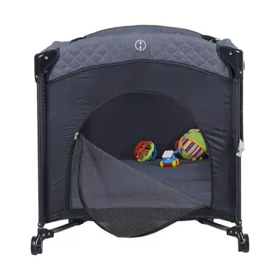 Prego 8040 Miami Premium Anne Yanı Oyun Parkı 70x120 cm Füme - 10