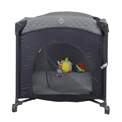 Prego 8040 Miami Premium Anne Yanı Oyun Parkı 70x120 cm Gri - 5