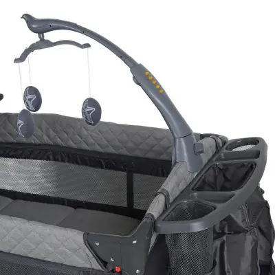 Prego 8040 Miami Premium Anne Yanı Oyun Parkı 70x120 cm Gri - 4