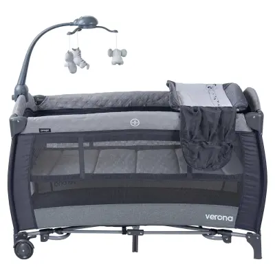 Prego 8065 Verona Oyun Parkı 70x120 cm Gri - 3