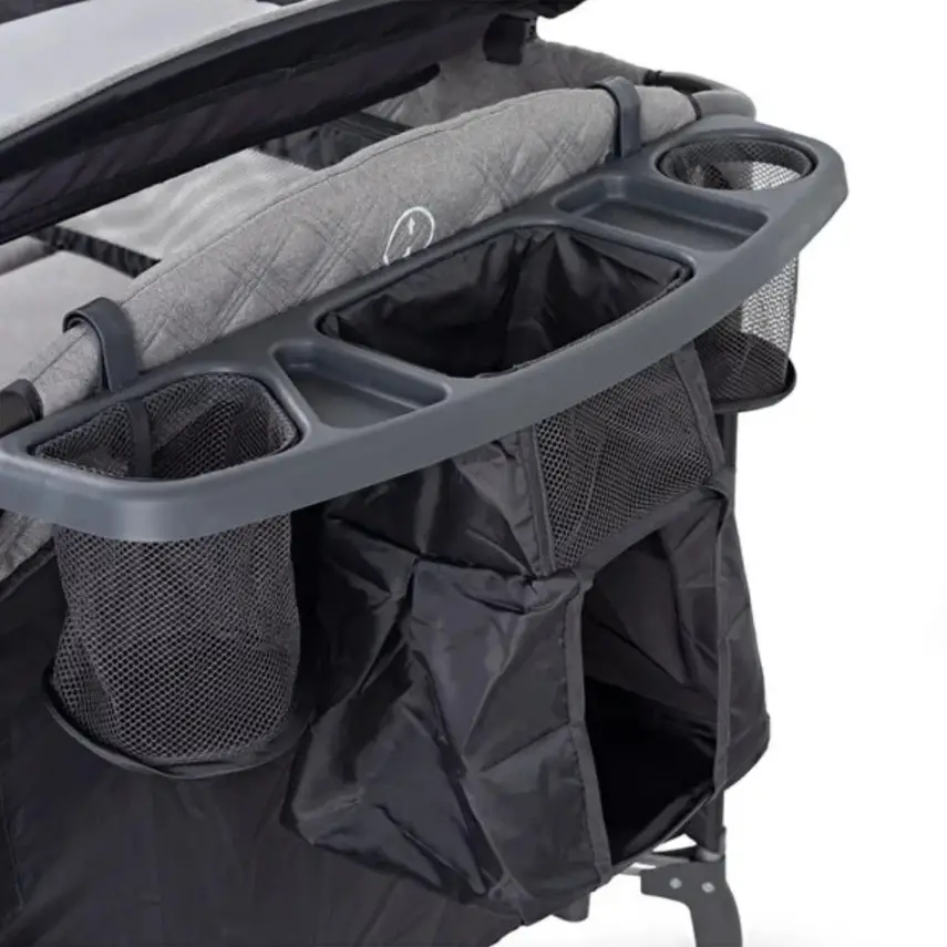 Prego 8067 Armada Anne Yanı Oyun Parkı 70x120 cm Gri - 4