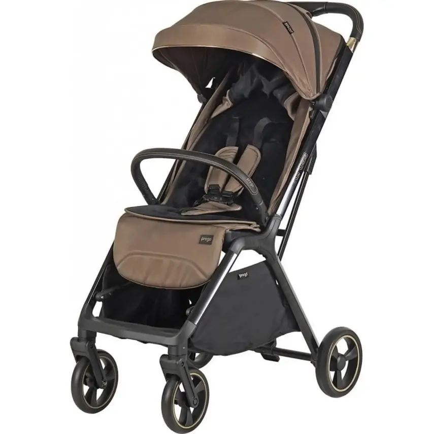Prego Cross Katlanabilir Kabin Boy Bebek Arabası Bej 2240  - 2