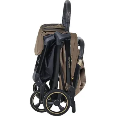 Prego Cross Katlanabilir Kabin Boy Bebek Arabası Bej 2240  - 8