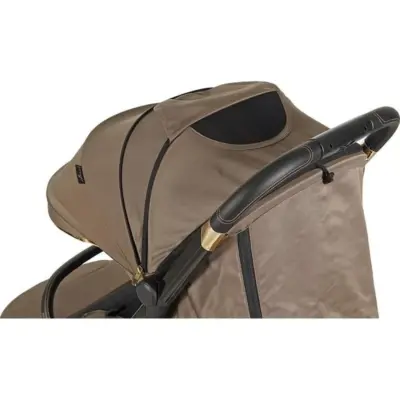 Prego Cross Katlanabilir Kabin Boy Bebek Arabası Bej 2240  - 9