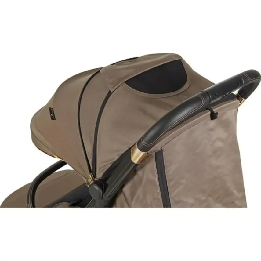 Prego Cross Katlanabilir Kabin Boy Bebek Arabası Bej 2240  - 9