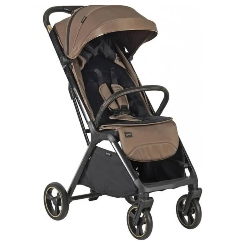 Prego Cross Katlanabilir Kabin Boy Bebek Arabası Bej 2240  - 1