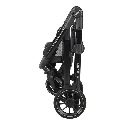 Prego Ibiza Plus Çift Yönlü Travel Sistem İkiz Bebek Arabası Gri 2223 - 6