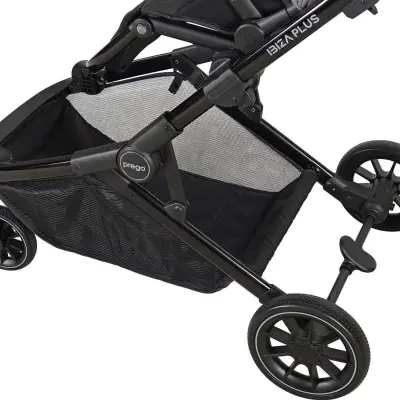 Prego Ibiza Plus Çift Yönlü Travel Sistem İkiz Bebek Arabası Gri 2223 - 9