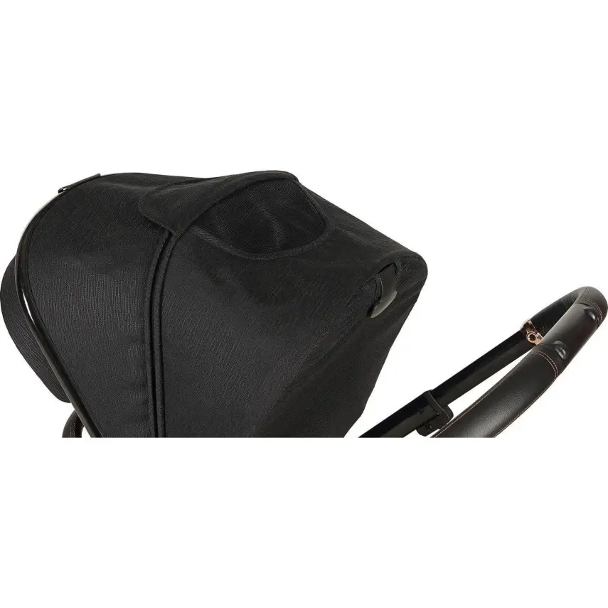 Prego Ibiza Plus Çift Yönlü Travel Sistem İkiz Bebek Arabası Siyah 2223 - 5