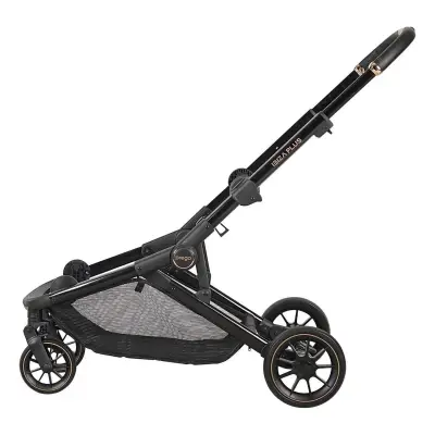 Prego Ibiza Plus Çift Yönlü Travel Sistem İkiz Bebek Arabası Siyah 2223 - 6