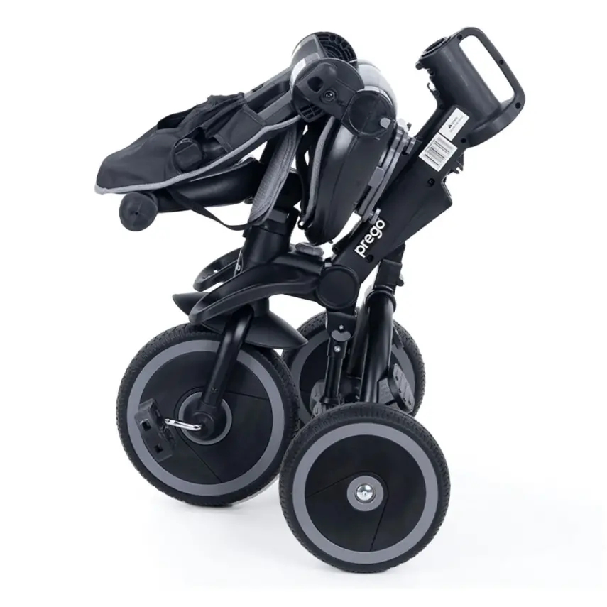 Prego Toys Monaco Üç Tekerlekli Bisiklet Gri - 4