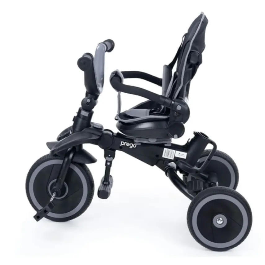 Prego Toys Monaco Üç Tekerlekli Bisiklet Gri - 7