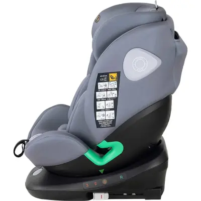 Prego Tronfix 360° Dönebilen Isofixli I-Size Oto Koltuğu 0-36 Kg Gri Q9004 - 3