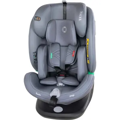 Prego Tronfix 360° Dönebilen Isofixli I-Size Oto Koltuğu 0-36 Kg Gri Q9004 - 5