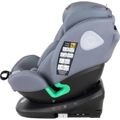Prego Tronfix 360° Dönebilen Isofixli I-Size Oto Koltuğu 0-36 Kg Gri Q9004 - 8