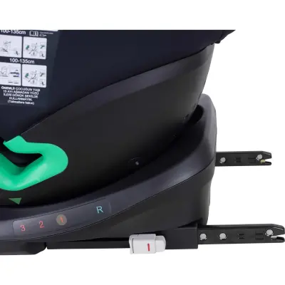Prego Tronfix 360° Dönebilen Isofixli I-Size Oto Koltuğu 0-36 Kg Siyah Q9004 - 7