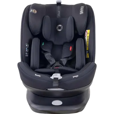 Prego Tronfix 360° Dönebilen Isofixli I-Size Oto Koltuğu 0-36 Kg Siyah Q9004 - 2