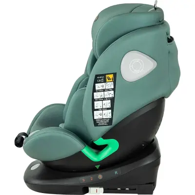 Prego Tronfix 360° Dönebilen Isofixli I-Size Oto Koltuğu 0-36 Kg Yeşil Q9004 - 6