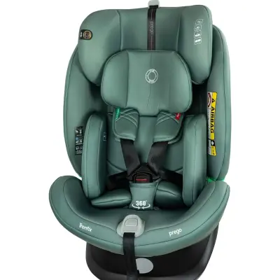Prego Tronfix 360° Dönebilen Isofixli I-Size Oto Koltuğu 0-36 Kg Yeşil Q9004 - 5