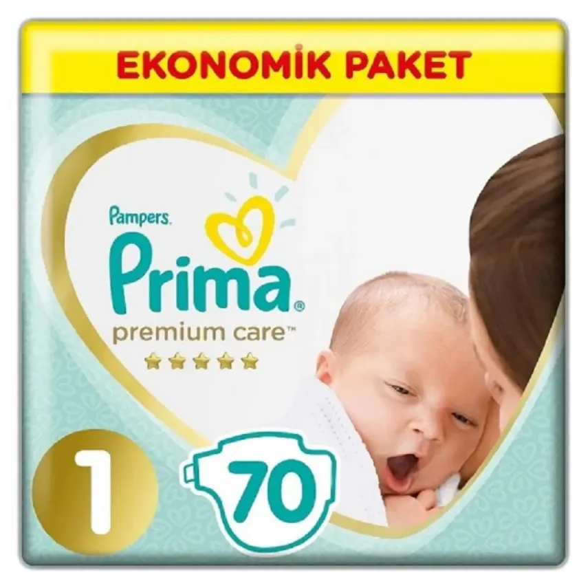 Prima Premium Care 1 Beden Yenidoğan Ekonomik Paket 2-5 kg 70 Adet - 3