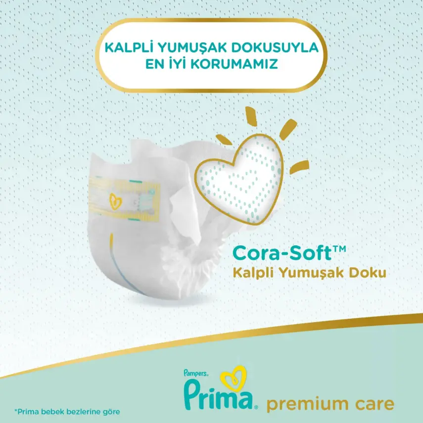 Prima Premium Care Bebek Bezi 4 Beden Maxi 9-14 Kg Ekonomik Paket 138li - 3