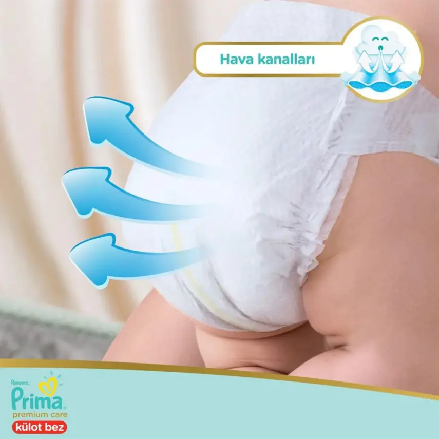 Prima Premium Care Külot Bebek Bezi 4 Beden Maxi 9-14 Kg 44lü - 7