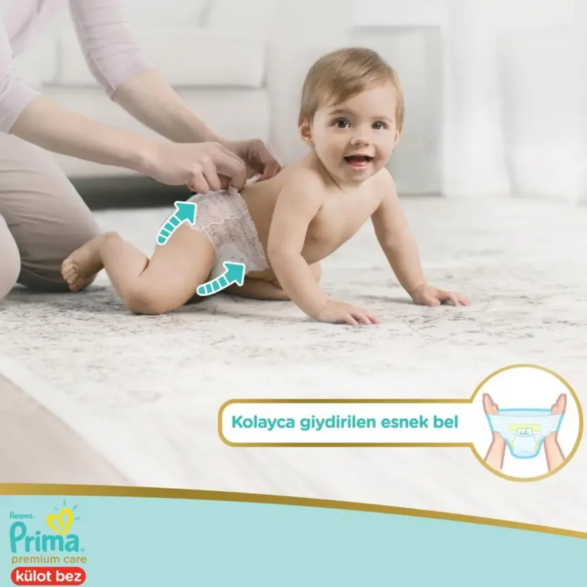 Prima Premium Care Külot Bebek Bezi 4 Beden Maxi 9-14 Kg 44lü - 6