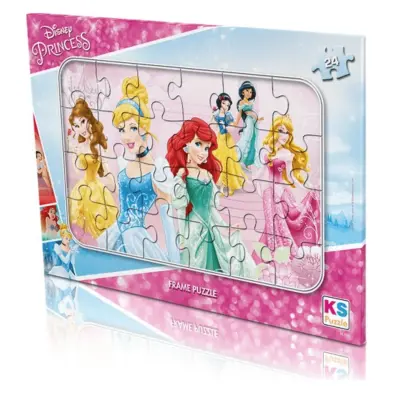 Princess Disney Frame Puzzle 24 Parça - 2
