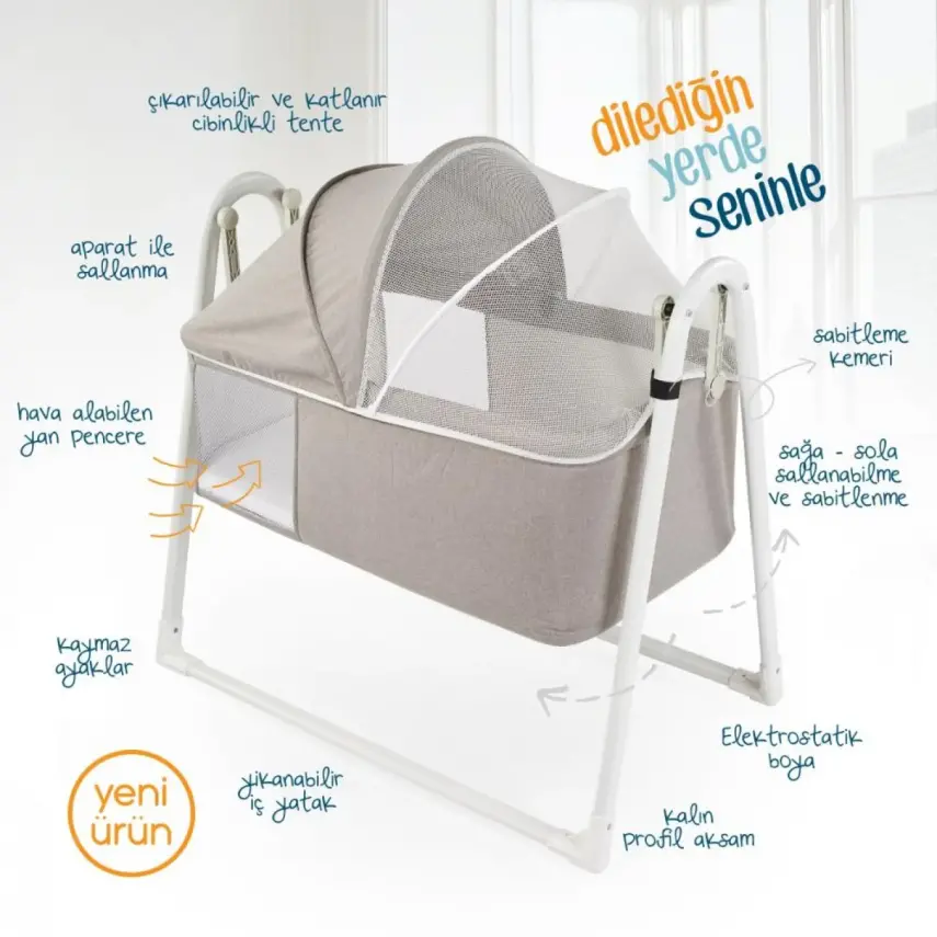 Puanti Nova Beşik Bordo - 2