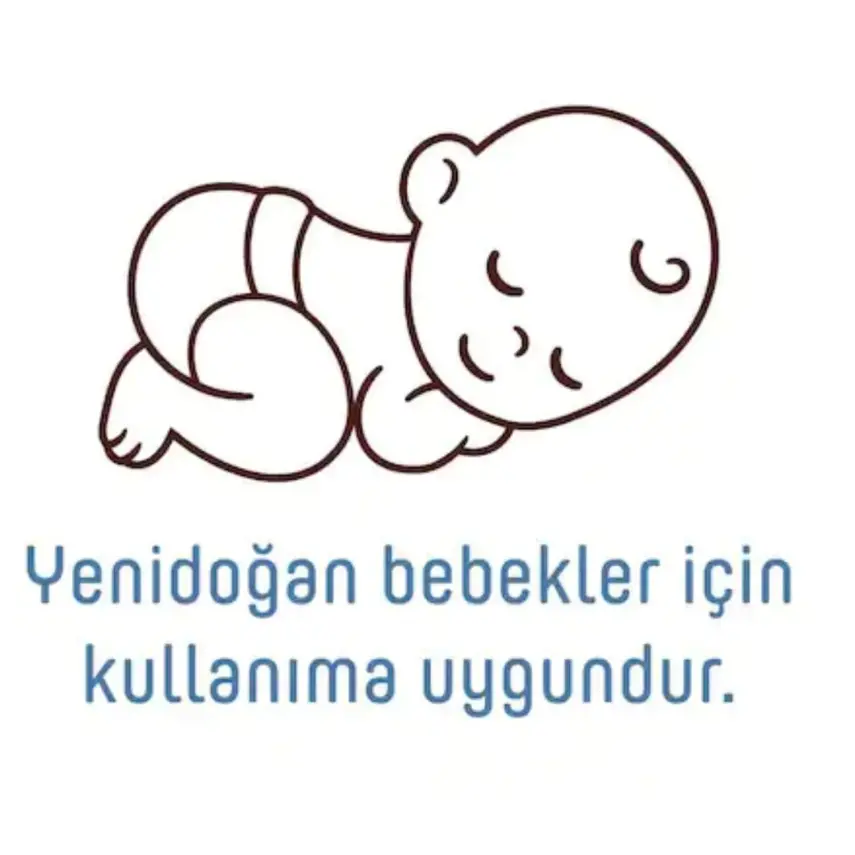 Pure Baby Organik Yenidoğan Islak Havlu 70 Adet - 6