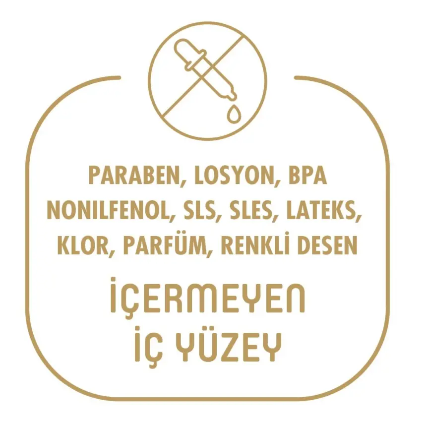 Pure Baby Pamuk Bebek Bezi Yenidoğan 64lü Jumbo Paket - 8