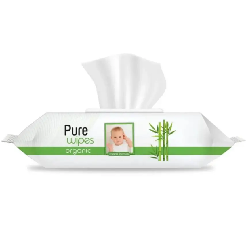 Pure Wipes Bambu Bebek Islak Havlu 3x60lı - 7