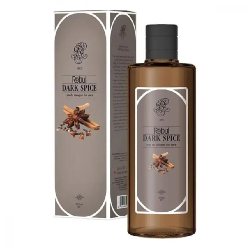 Rebul Cam Şişe Kolonya 270 ml Dark Spice - 1