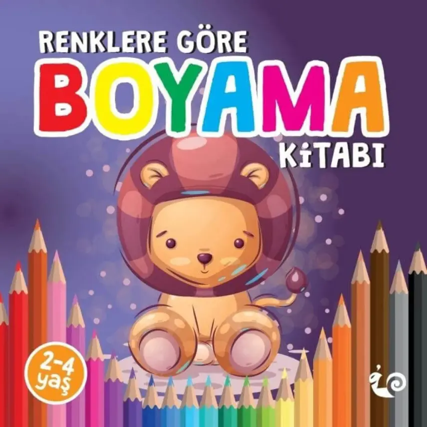Renklere Göre 24 Sayfa Boyama Kitabı  - 1