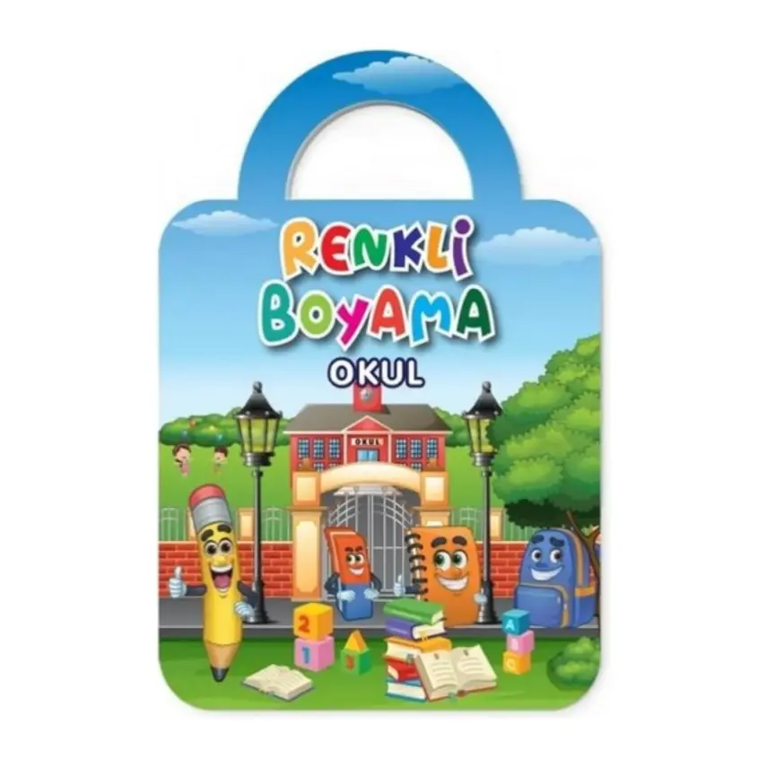 Renkli Boyama-Okul - 1