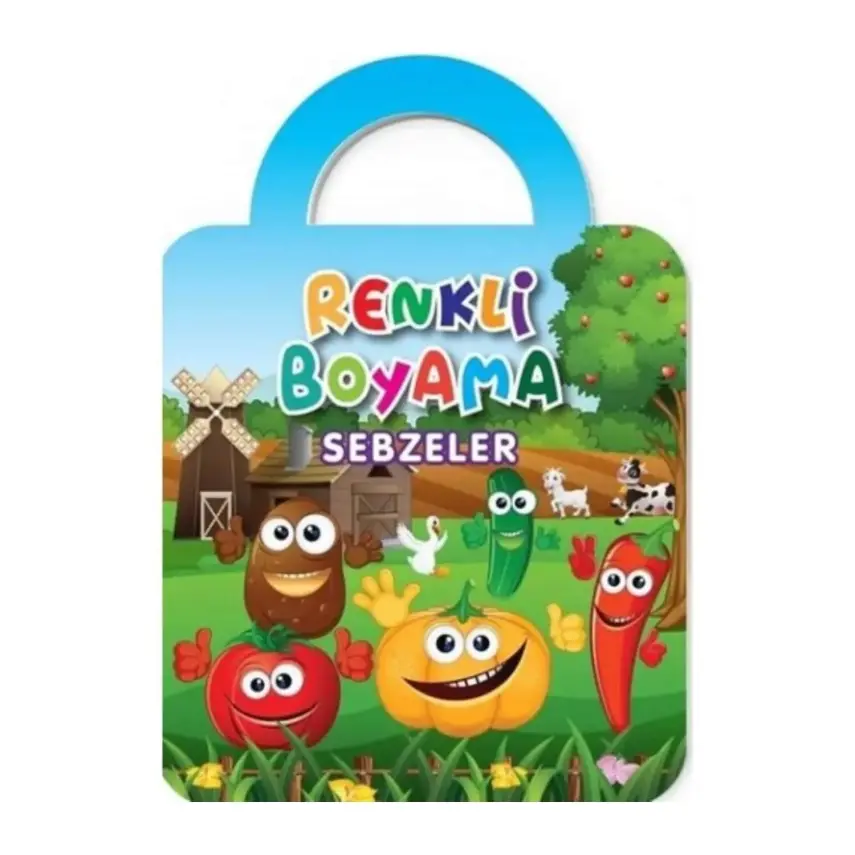 Renkli Boyama-Sebzeler - 1