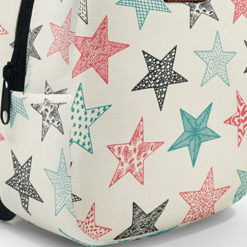 Renkli Yıldızlar Çocuk Sırt Çantası  - 2