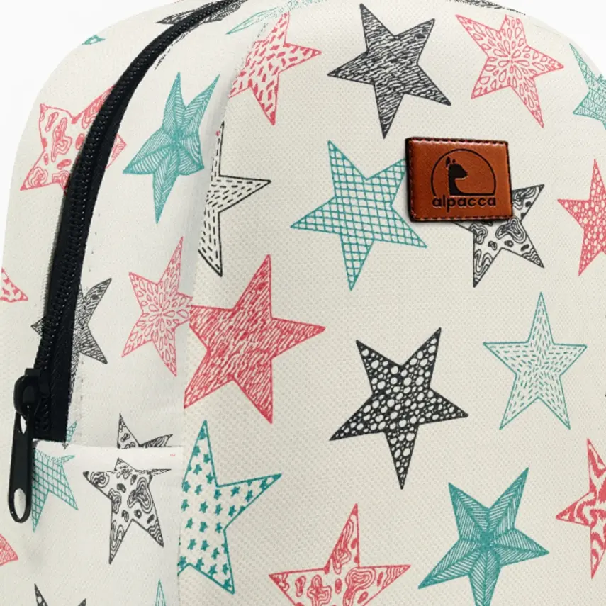Renkli Yıldızlar Çocuk Sırt Çantası  - 3
