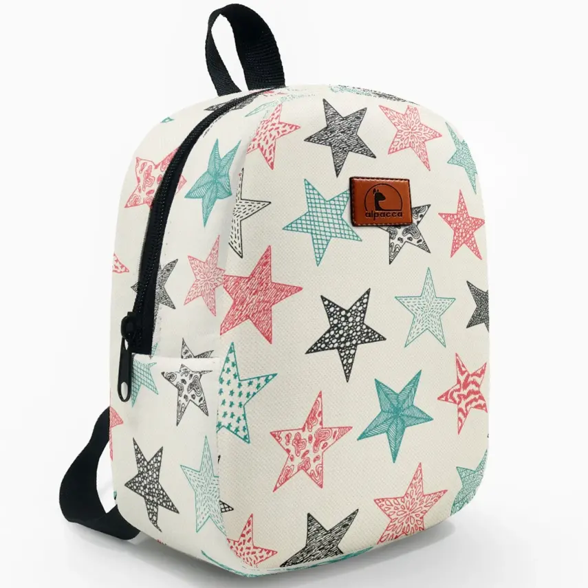 Renkli Yıldızlar Çocuk Sırt Çantası  - 1